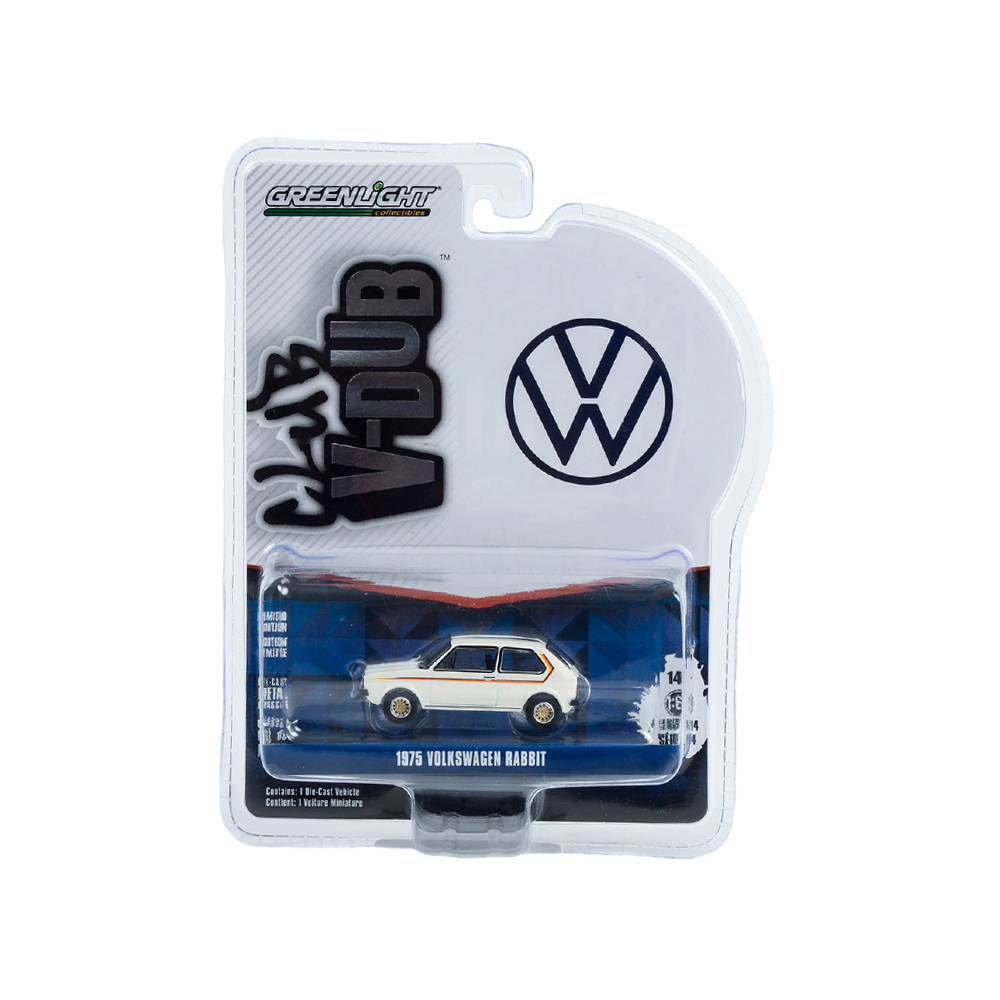 1975 Volkswagen Rabbit - Pastel White with Custom Stripes