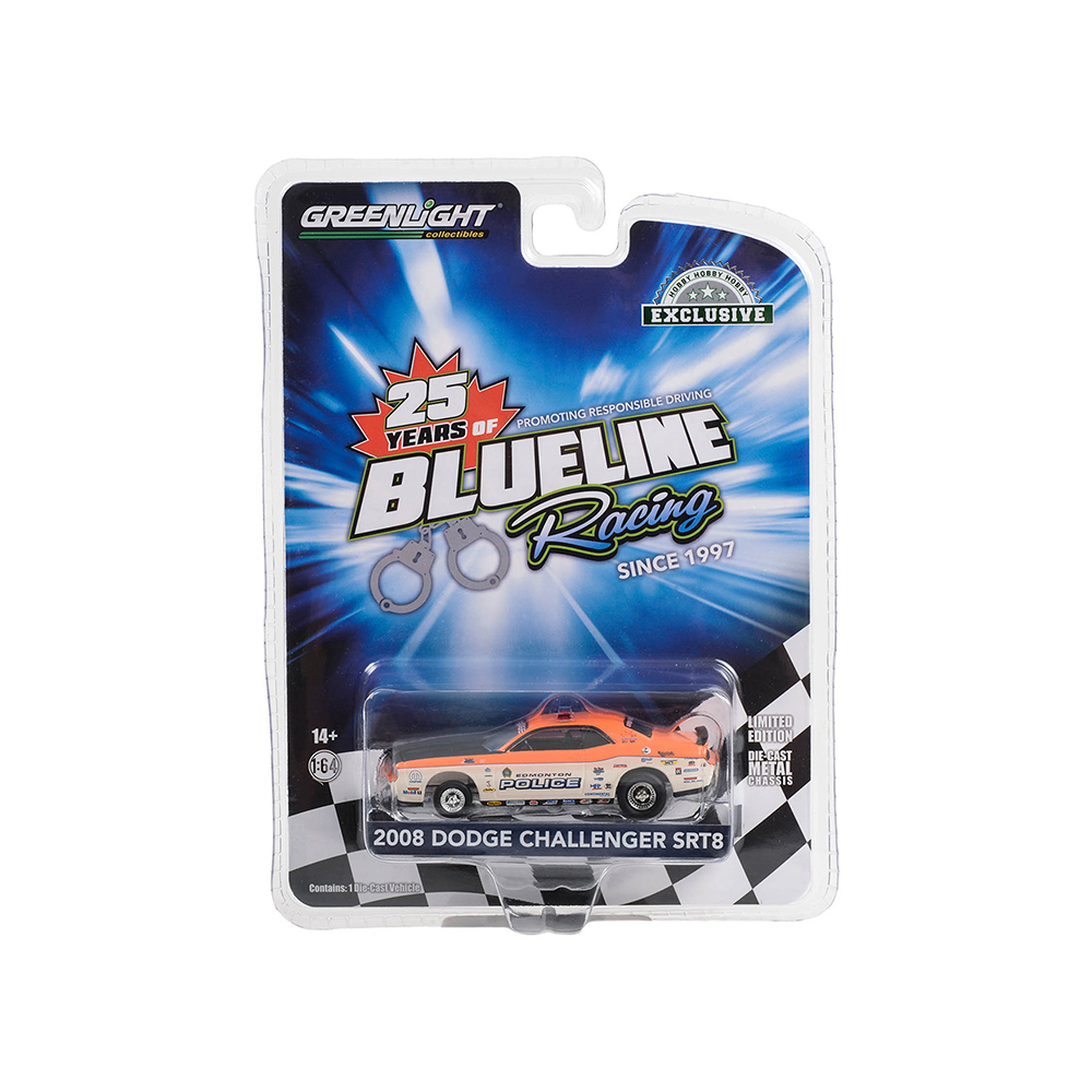 2008 Dodge Challenger R/T - Edmonton Police, Edmonton, Alberta, Canada - Blue Line Racing 25 Years (Hobby Exclusive)
