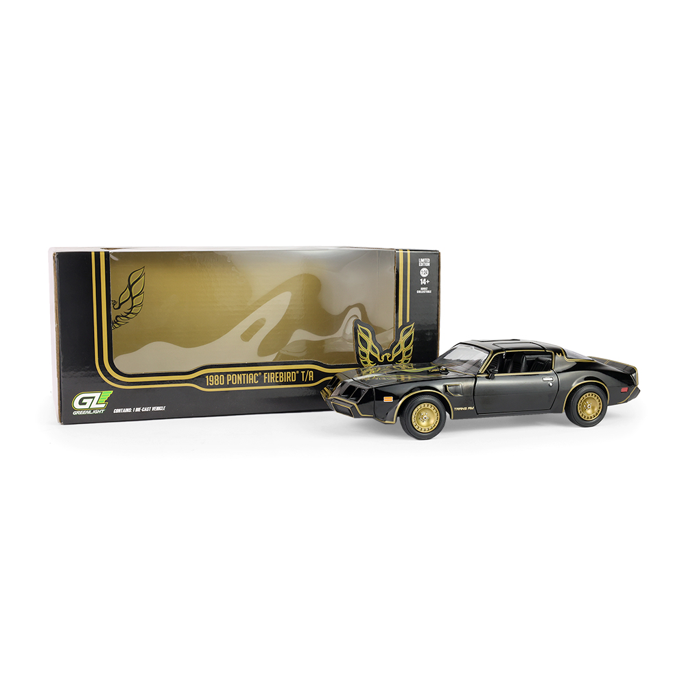 1980 Pontiac Firebird Trans Am Turbo 4.9L - Starlight Black with Golden Eagle Hood