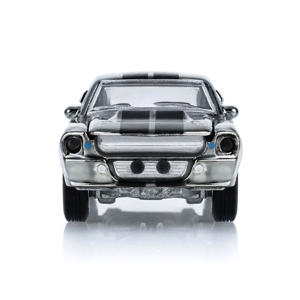 Gone in Sixty Seconds (2000) - 1967 Ford Mustang "Eleanor" - Silver Chrome Edition (Hobby Exclusive) - Evergreen