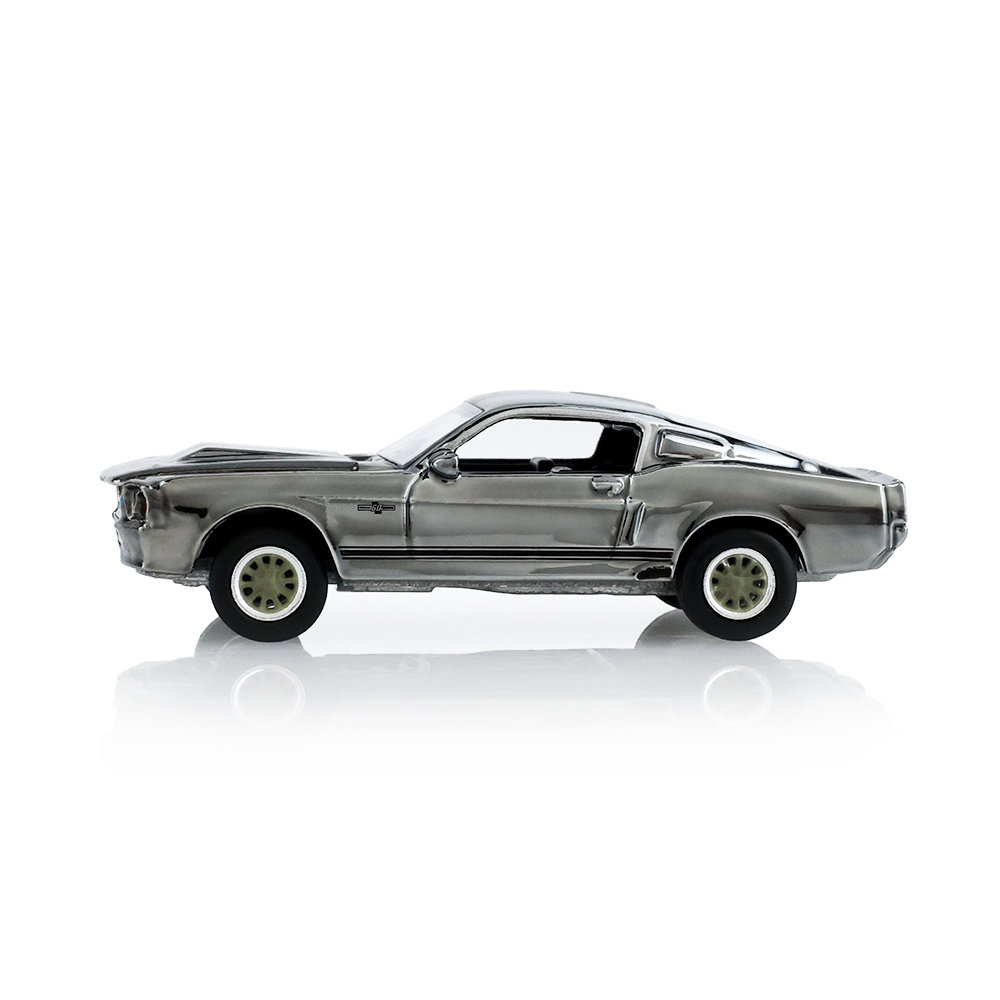 Gone in Sixty Seconds (2000) - 1967 Ford Mustang "Eleanor" - Silver Chrome Edition (Hobby Exclusive) - Evergreen