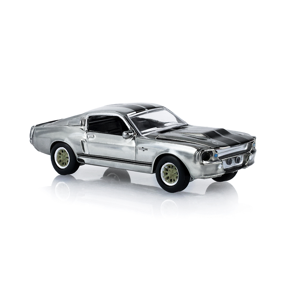 Gone in Sixty Seconds (2000) - 1967 Ford Mustang "Eleanor" - Silver Chrome Edition (Hobby Exclusive) - Evergreen