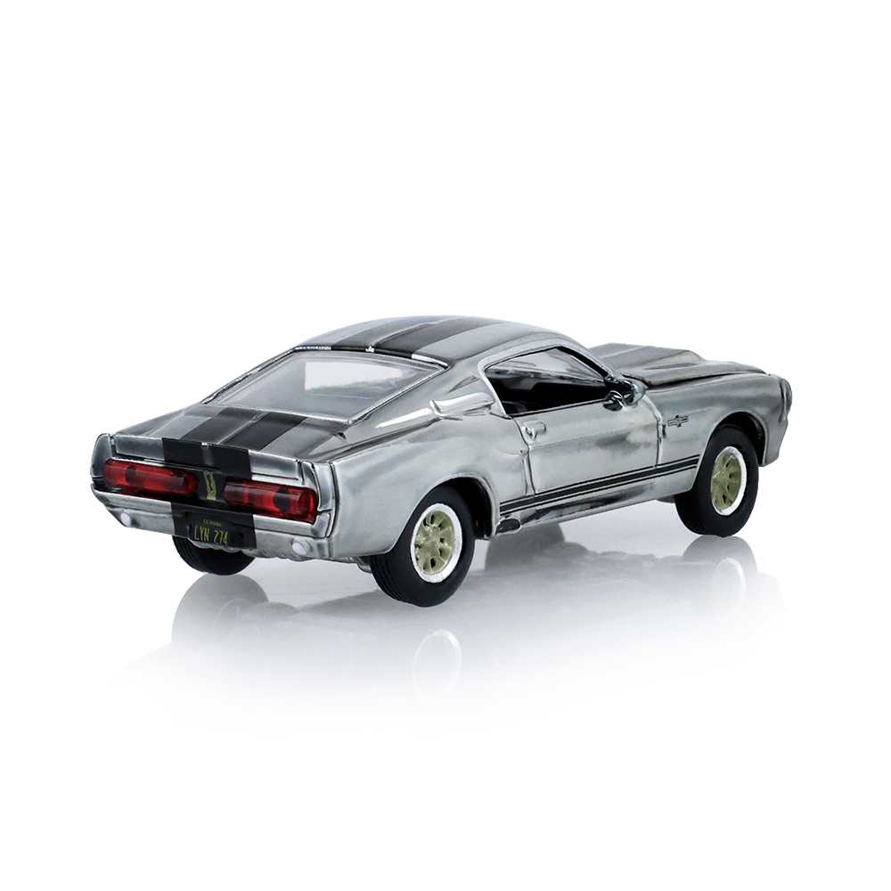 Gone in Sixty Seconds (2000) - 1967 Ford Mustang "Eleanor" - Silver Chrome Edition (Hobby Exclusive) - Evergreen