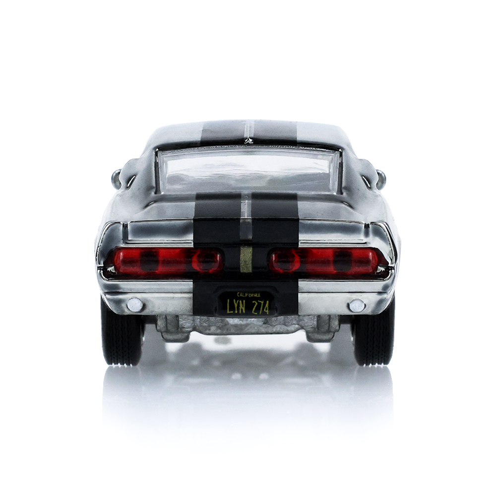 Gone in Sixty Seconds (2000) - 1967 Ford Mustang "Eleanor" - Silver Chrome Edition (Hobby Exclusive) - Evergreen
