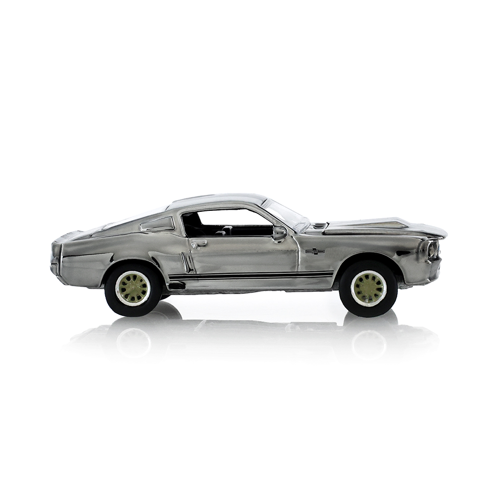 Gone in Sixty Seconds (2000) - 1967 Ford Mustang "Eleanor" - Silver Chrome Edition (Hobby Exclusive) - Evergreen