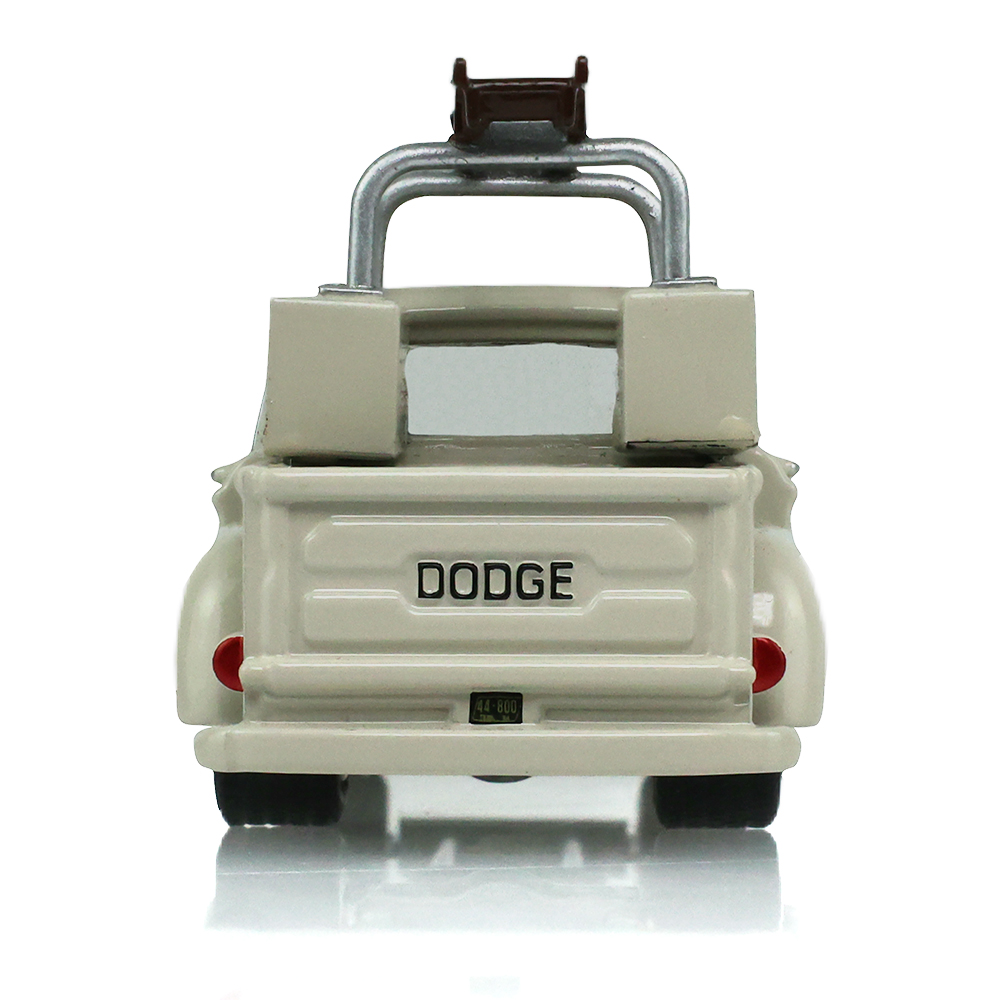 1963 Dodge D-100 with Ladder Rack - Sand Dune White