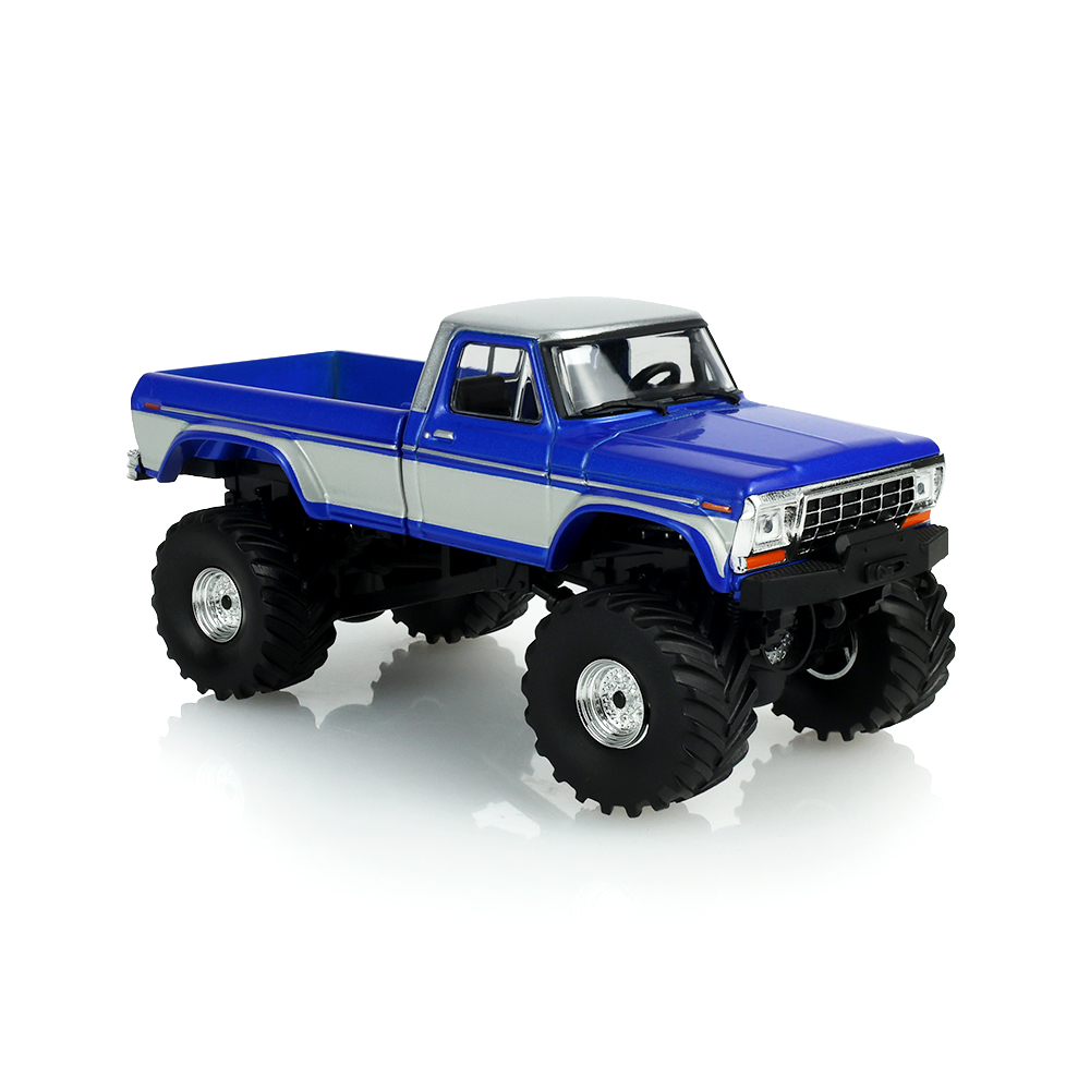 1979 Ford F-250 – Medium Blue Metallic with Silver Stripe