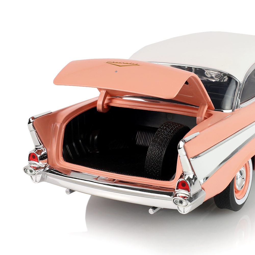 1957 Chevrolet 150 Sedan - Canyon Coral / Adobe Beige