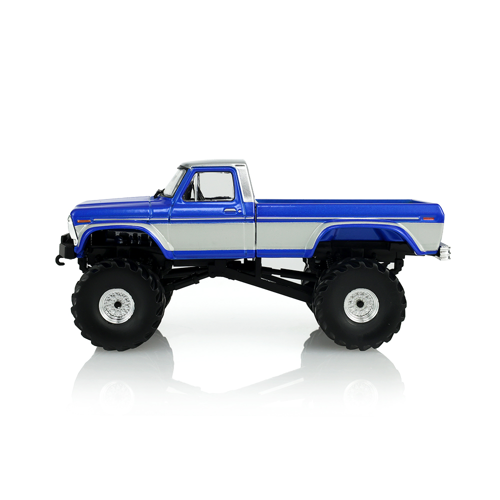 1979 Ford F-250 – Medium Blue Metallic with Silver Stripe