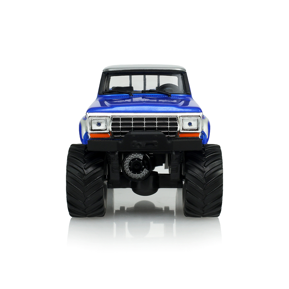 1979 Ford F-250 – Medium Blue Metallic with Silver Stripe