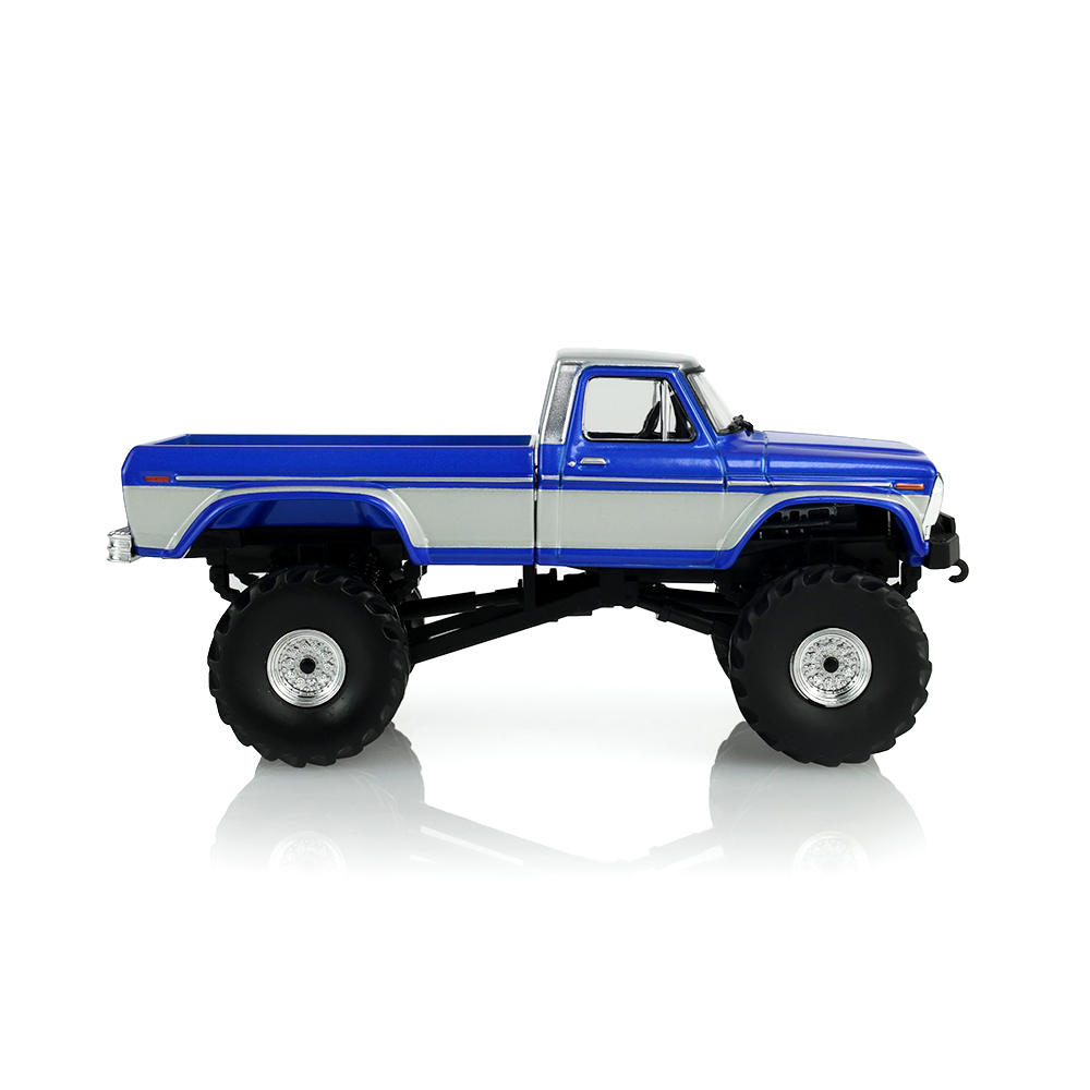 1979 Ford F-250 – Medium Blue Metallic with Silver Stripe
