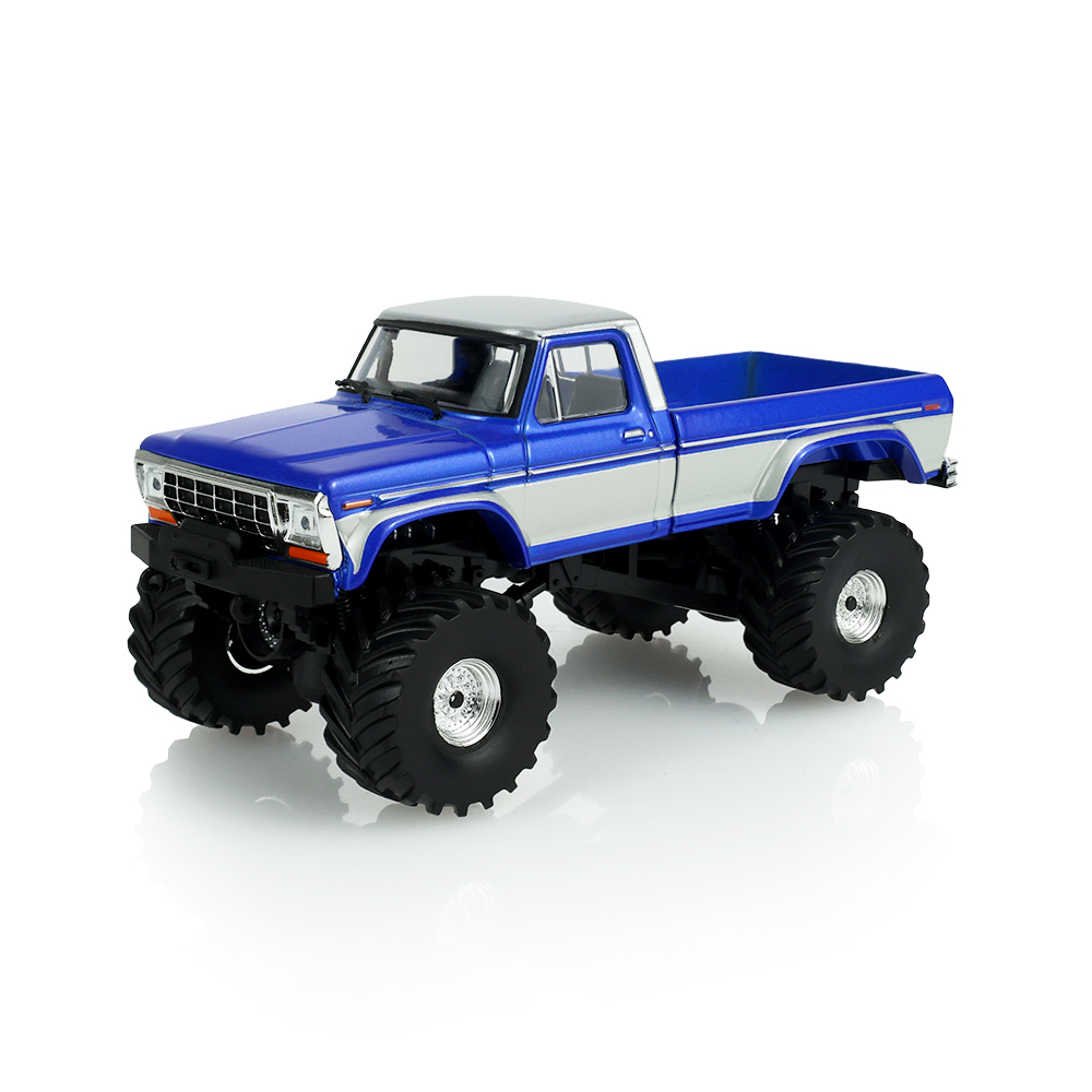 1979 Ford F-250 – Medium Blue Metallic with Silver Stripe